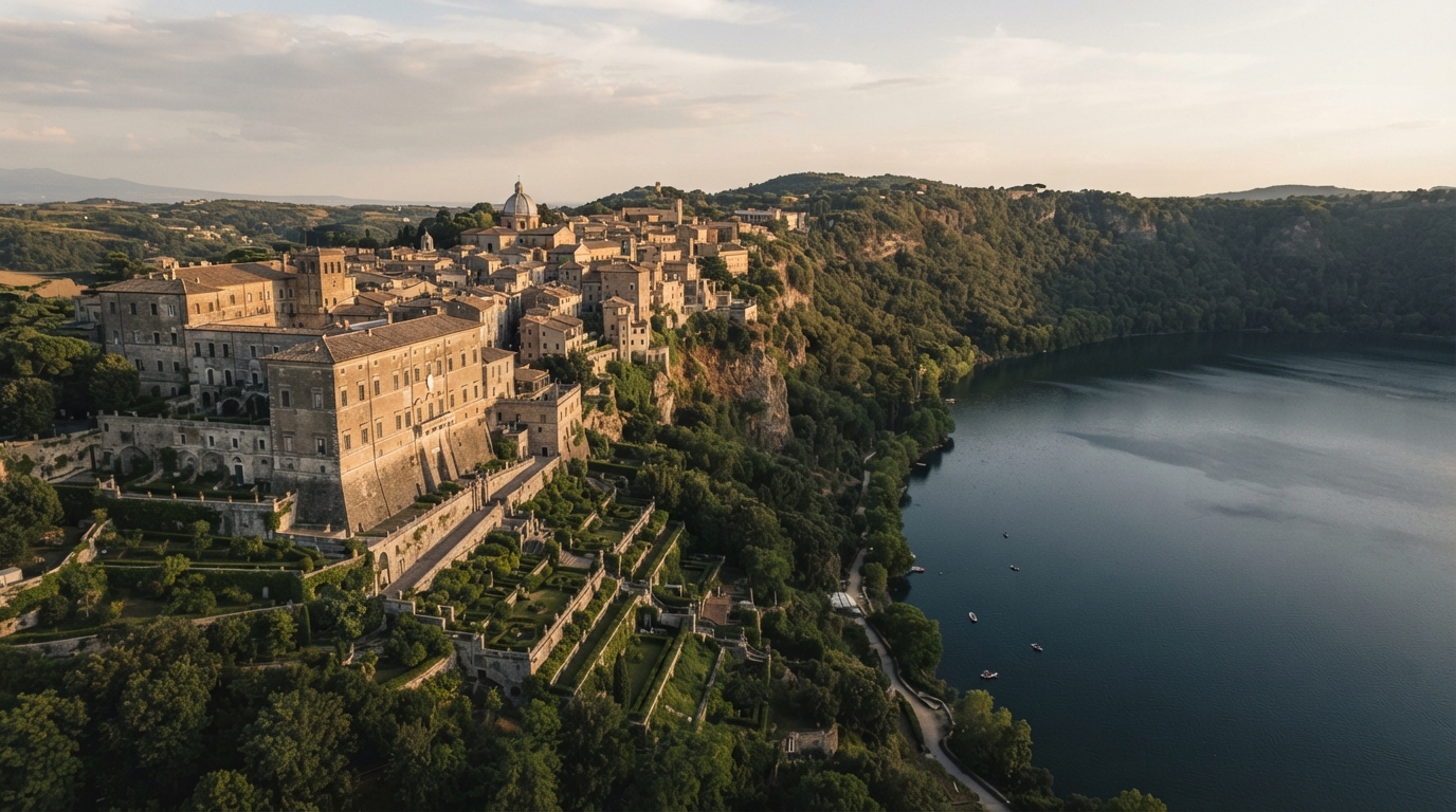 Castel Gandolfo sul lago Albano
