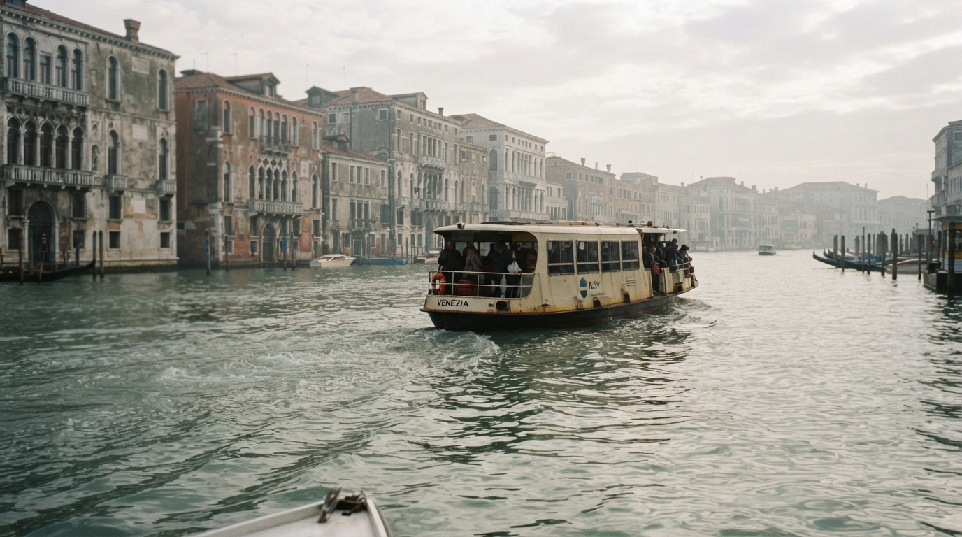 Vaporetto sul Canal Grande